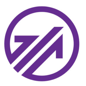 CoDesign Works logo of purple arrows in a circle heading toward growth